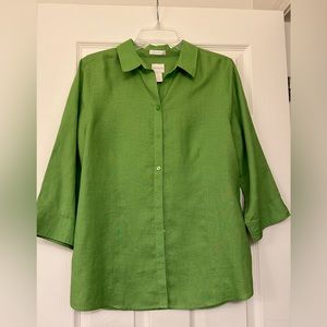 Chico’s no iron shirt size 1.5 and tank top size 2